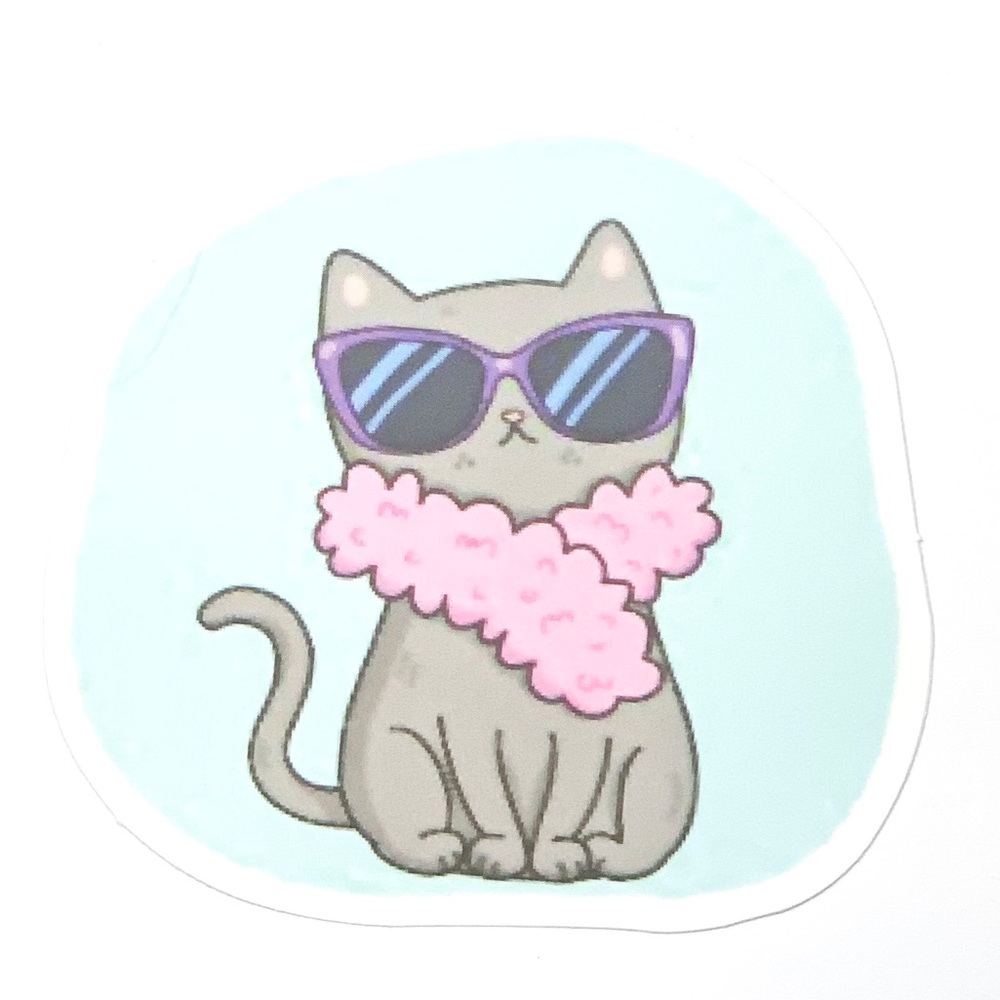 Cat Vinyl Sticker